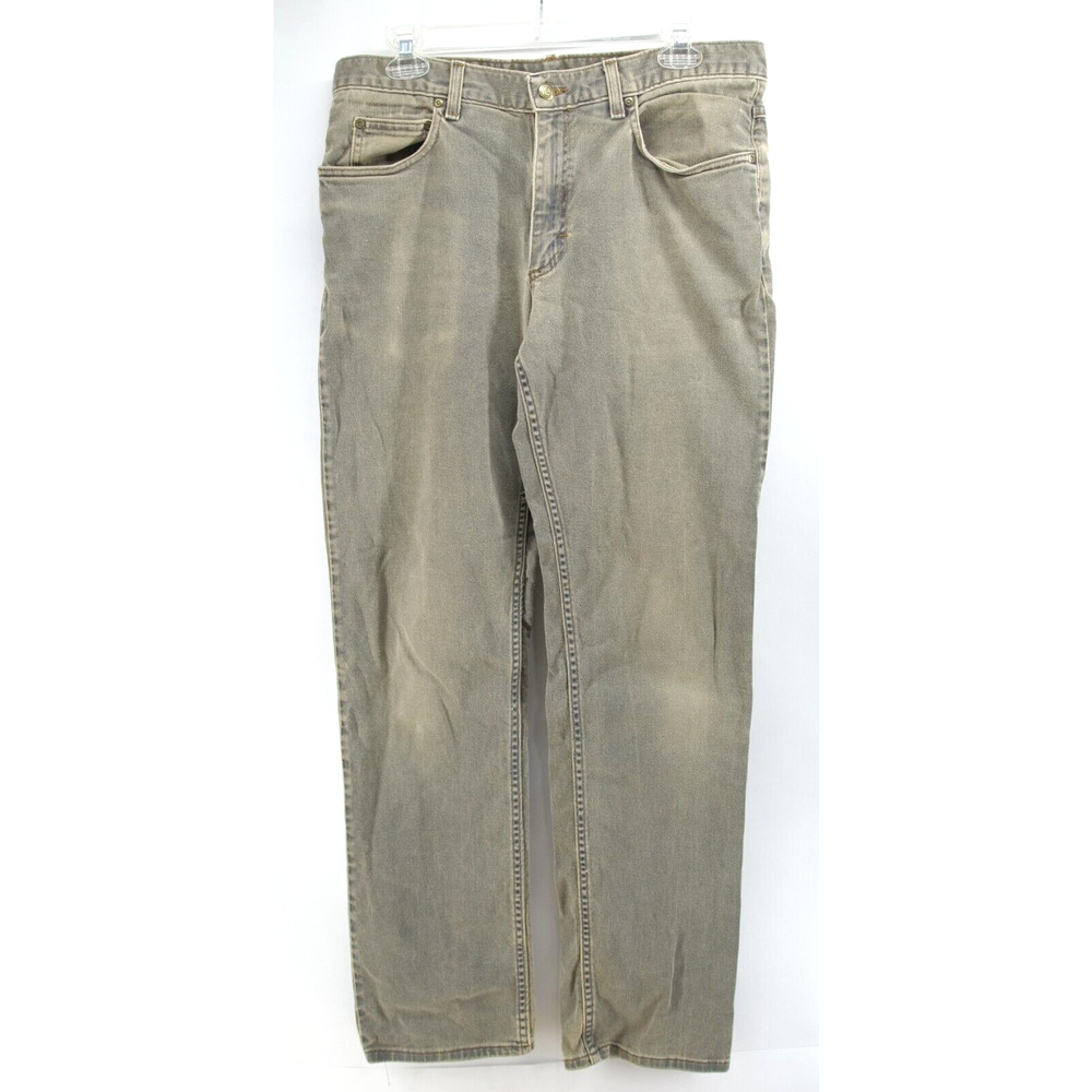Bill's Khakis 5-Pocket  Jeans Men 32x32‎ Gray Denim Classic Fit Made In USA
